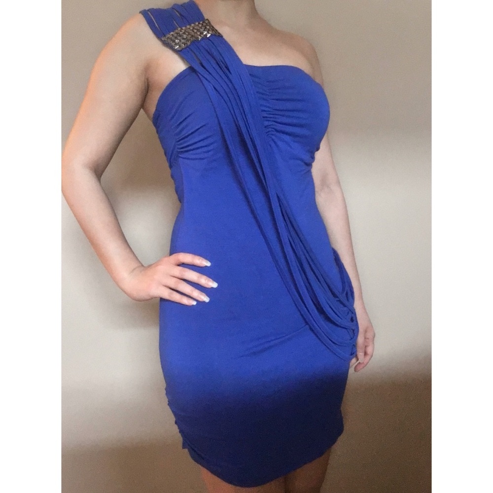 Royal Blue Bodycon Dress